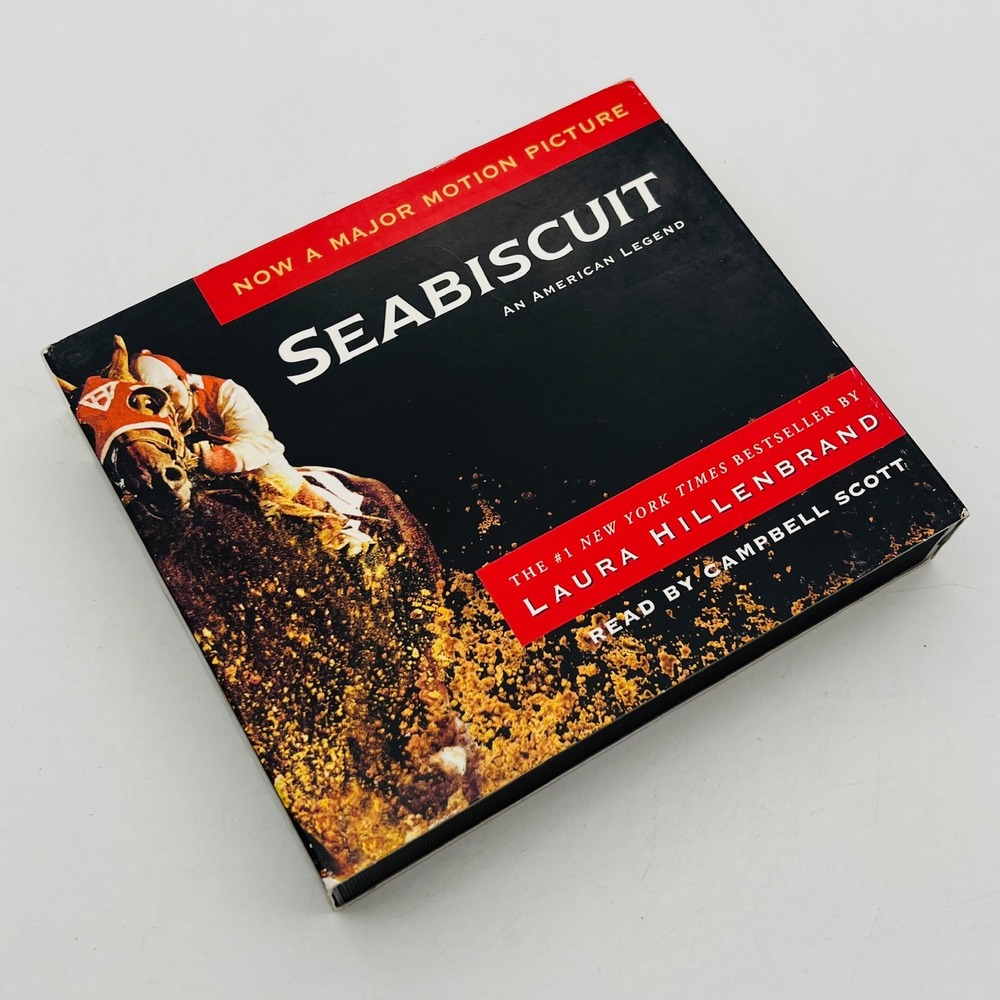 Seabiscuit‎ An American Legend Audiobook CD 5 Disc Campbell Scott